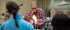 NIST glassblower demonstration for Take Your Child to Work Day